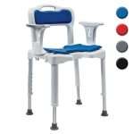 Silla Plastica De Ducha Con Cojin colores