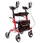 Andador rollator con apoyo antebraquial