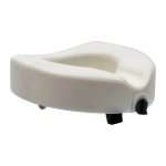 Eleva inodoro con ajuste frontal