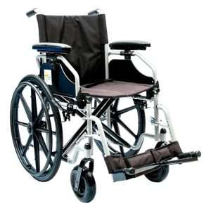 Silla de ruedas desmontable doble cruceta de lujo - Bi amputado